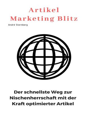 cover image of Artikel Marketing Blitz